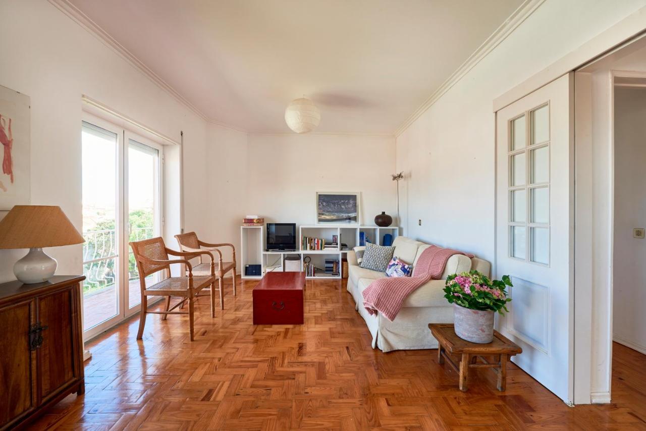 Bright Apartment With Garden In Cascais Exteriör bild